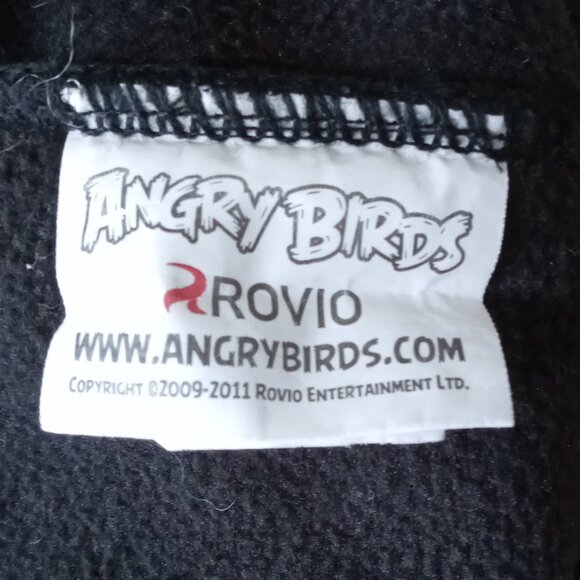 🔥Angry Birds Fleece Lined Hat with Braids and Yellow Pom - Picture 5 of 6